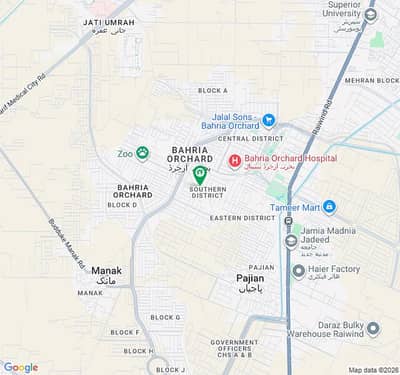 10 Marla Plot Main Round About Southern Block Bahria Orchard