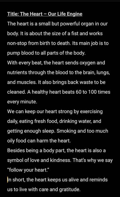 content writer for students- Biology & Essays