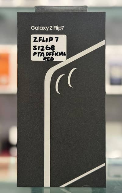 Samsung galaxy Z FLIP 7 Coral red official pta 512 gb Boxpack
