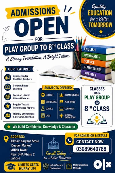 Best home tution for girls and kids play to 8Th class