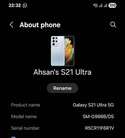 Samsung S21 Ultra 5G - 16GB / 512GB Dual SIM PTA Approved