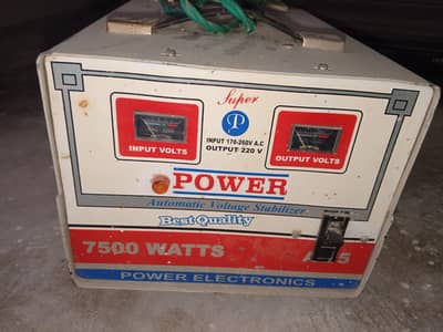 Automatic Voltage Stabilizer