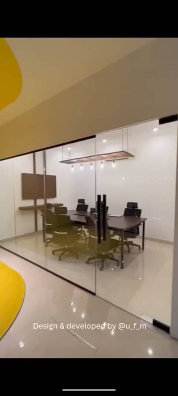 6 Marla 1st Floor Office for Rent in DHA Phase 1 Block K Lahore