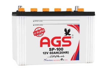 12v AGS SP 100 BATTERY AVAILABLE GOOD IN WORKING NO FAULT