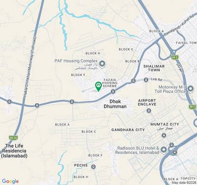 10 Marla Corner Plot For Sale In Block E Fazaia Tarnol Good Location Level Plot