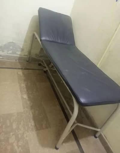 patient bed and drip stand