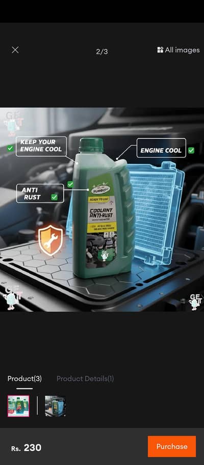 Anti Rust Radiator Coolant