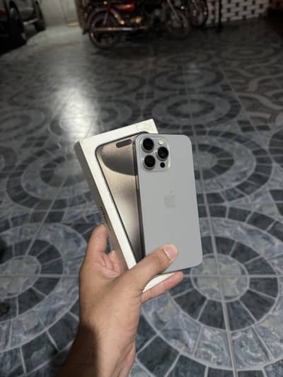 iPhone 15 Pro Max JV Complete Box