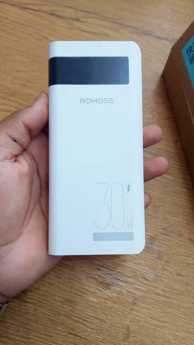 Original Romoss 20000mAh Power Bank - 30W Fast Charging (Japan Import)