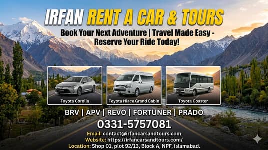 Range Rover, Mercedes, Audi, Prado, V8, ZX Revo, Rent A Car Islamabad