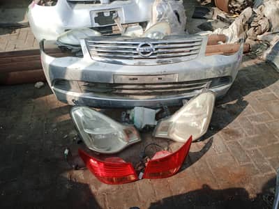 Nissan blue bird head lights back lights
