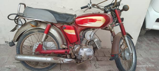 Yamaha 100 model 1984 2 stroke engine