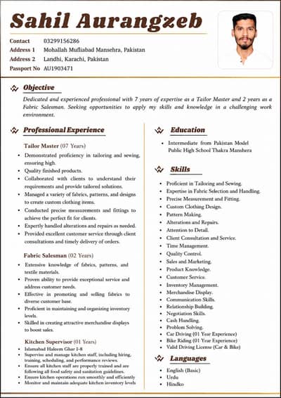 Domestic House And Office job