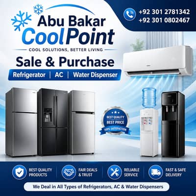 Sell Your Old AC & Fridge for Cash – AbuBakar Cool Point