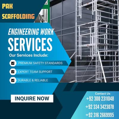 PakScaffolding | Premium Aluminum Stairway Towers & Industrial Ladder