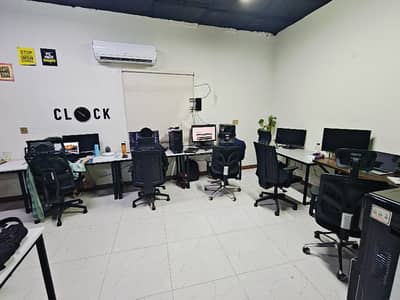 5 Marla Fist Floor Hall Available For Rent In Johar Town Near Emporium Mall