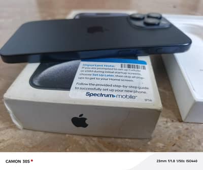 I iphone 15 pro max 256Gb