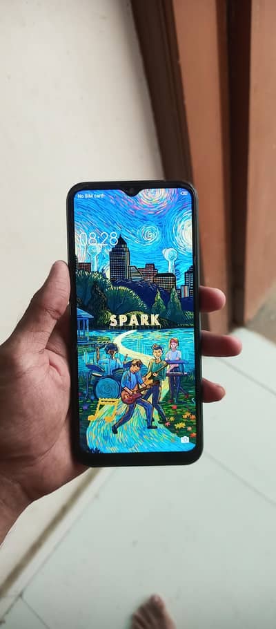 Techno spark 6go 4/64 with box