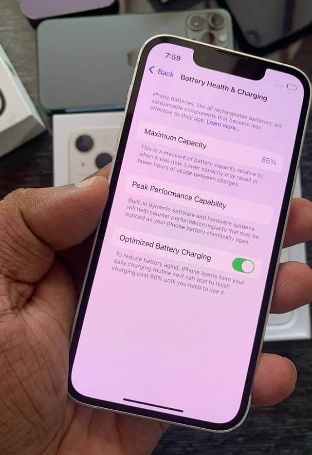 IPHONE 13 MINI WITH BOX 2
