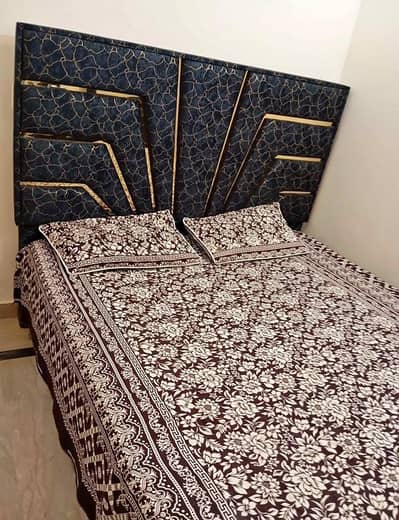King Size Bed Wooden Brand New Condition
