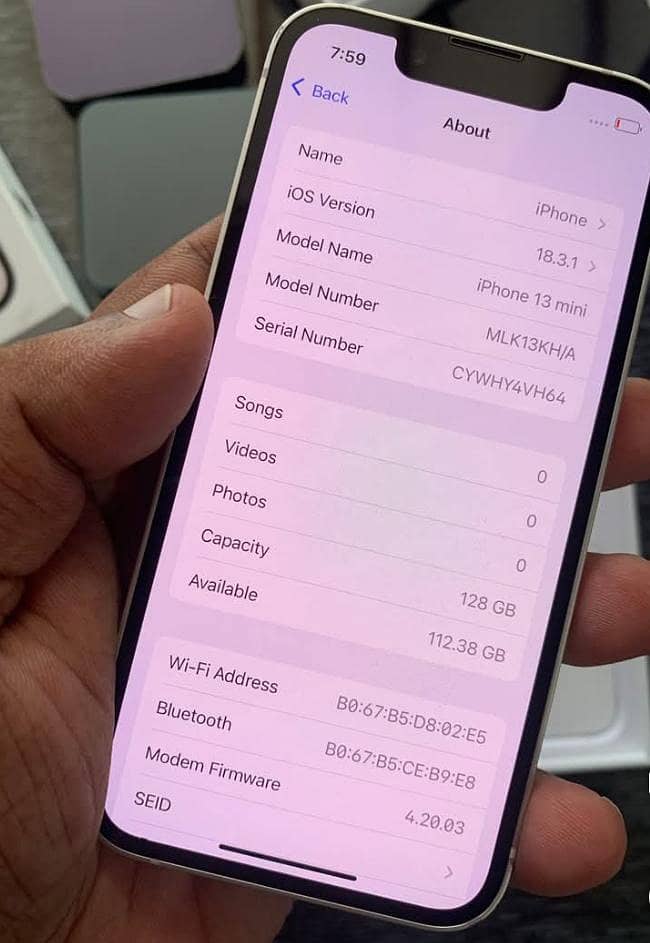 IPHONE 13 MINI 0