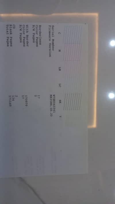 Epson L805 printer used