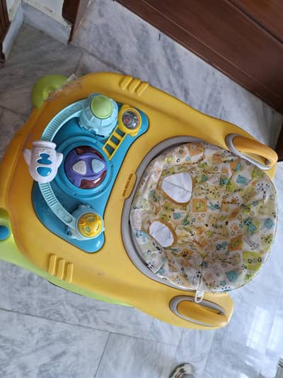 baby walker with height adjuster