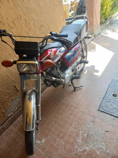 honda CG 125 isb num first owner