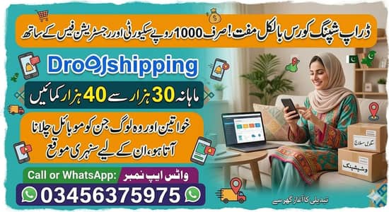Dropshipping jobs  just zero investment no education