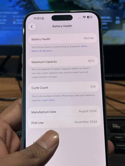 iPhone 16 pro Max Pta Approved