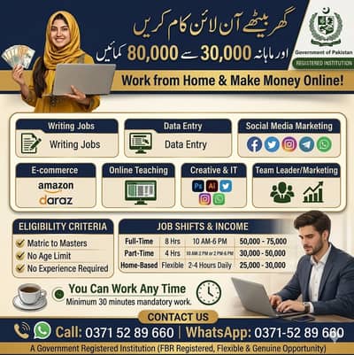 Online Jobs || Data Entry Job || Assignment Job || Part Time Jobs
