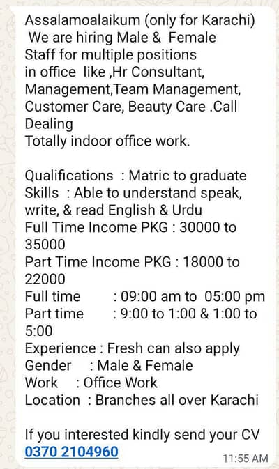 Work on beauticear products