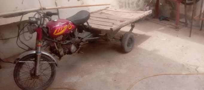Loader Bike 100cc (2017 Model) With Complete Documents For Sale