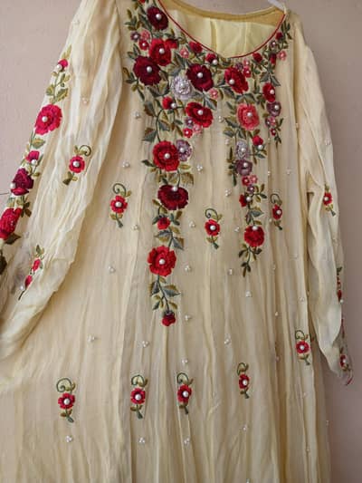 3 Piece fancy eastern dress