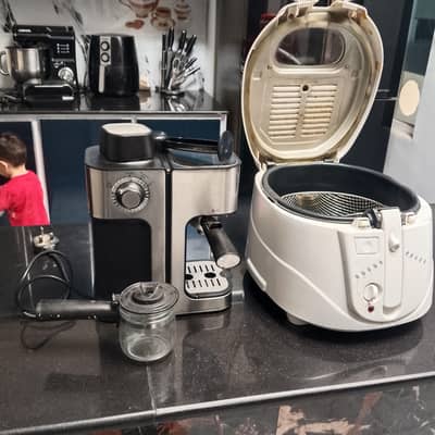 Coffee Maker and Deep Fryer