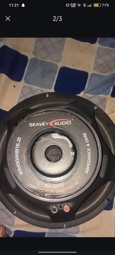Seavey audio subwoofer