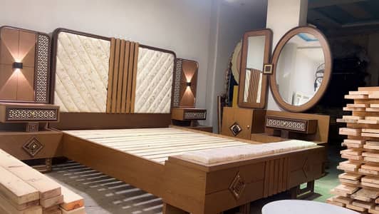 brand new double bed,/bed set/single bed/Turkish bed set/wooden bed