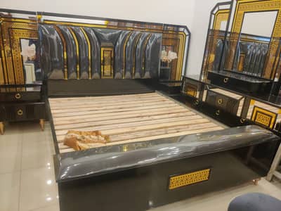 brand new double bed/bed set/single bed/Turkish bed set/wooden bed