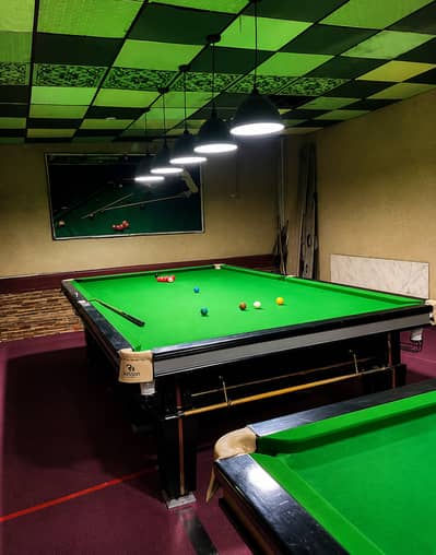 Running Snooker Club for Sale with 4 Tables & Complete Setup