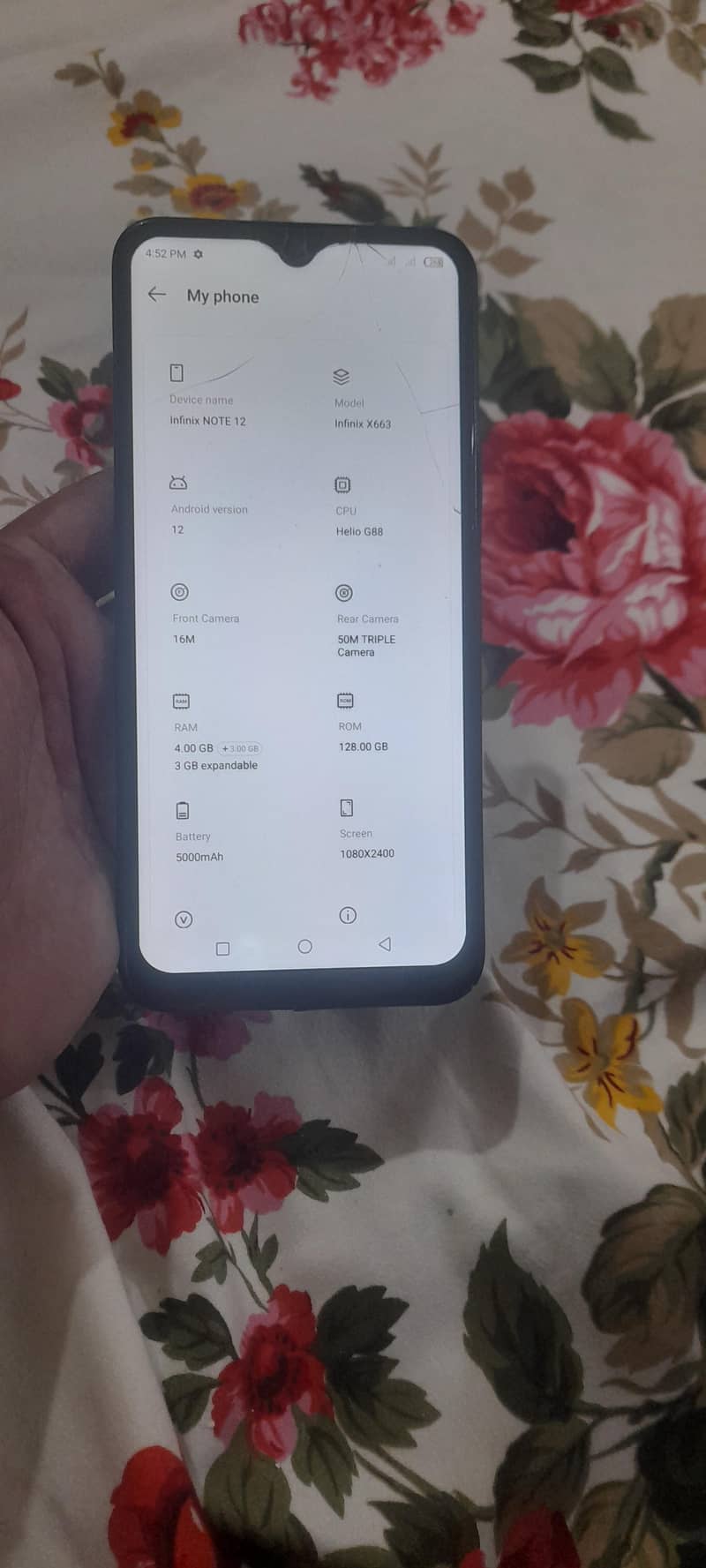 Infinix Note 12 0