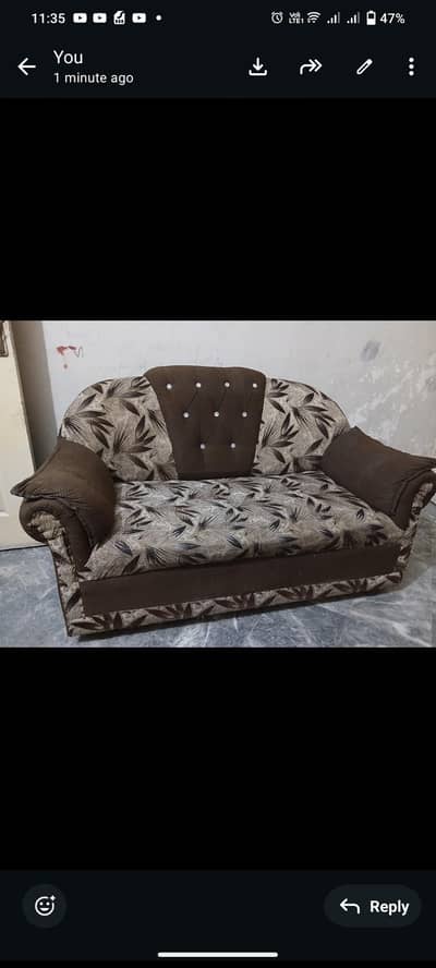 urgent sale sofa set at low price
