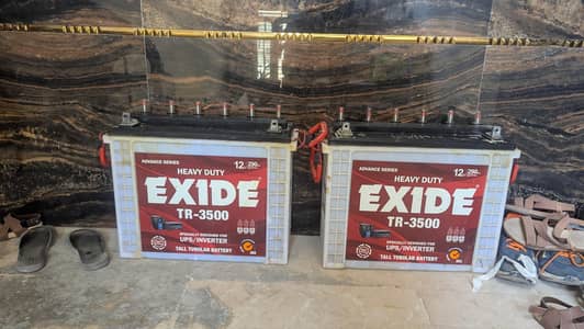 Exide Tubular Battery working condition