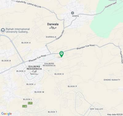 Highly-Desirable10 Marla Plot Available In Gulberg Residencia BlocK H
