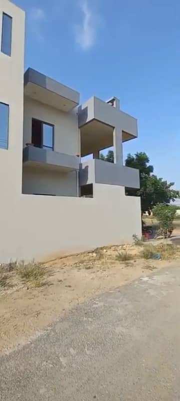 200 Yards , Corner , Double Storey House Available For Sale . . . Leased House Bank Loan Applicable . . .