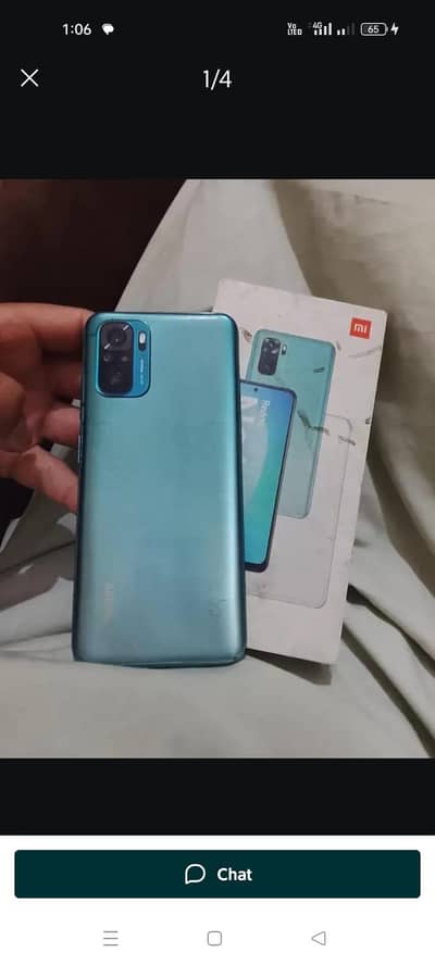 Redmi note 10 all ok 10/10 with box Infinix Tecno oppo vivo