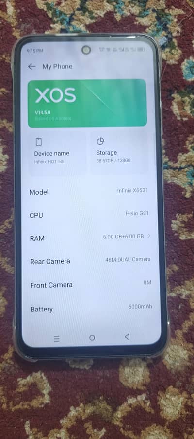 infinix hot 50i