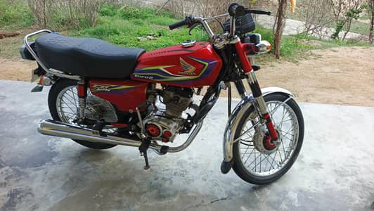 Honda 125 Model 2017 l Lush Red | Low Mileage & Well Maintained