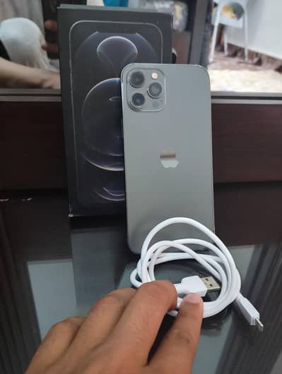 12 pro max 128 gb with box