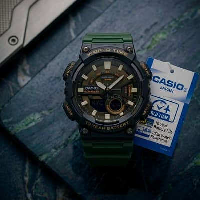 Casio world clock series (brand new)