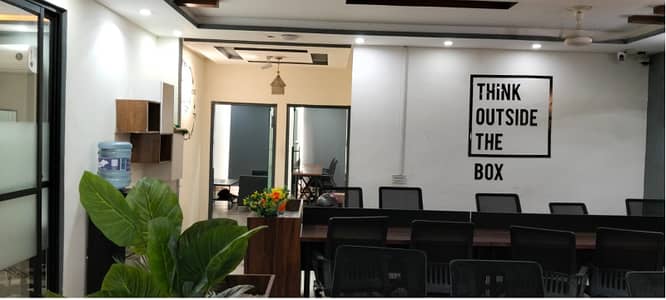 Area 2000 Square Feet Brand New Corporation Office Available For Rent In Maulana Shaukat Ali Road Faisal Town Lahore